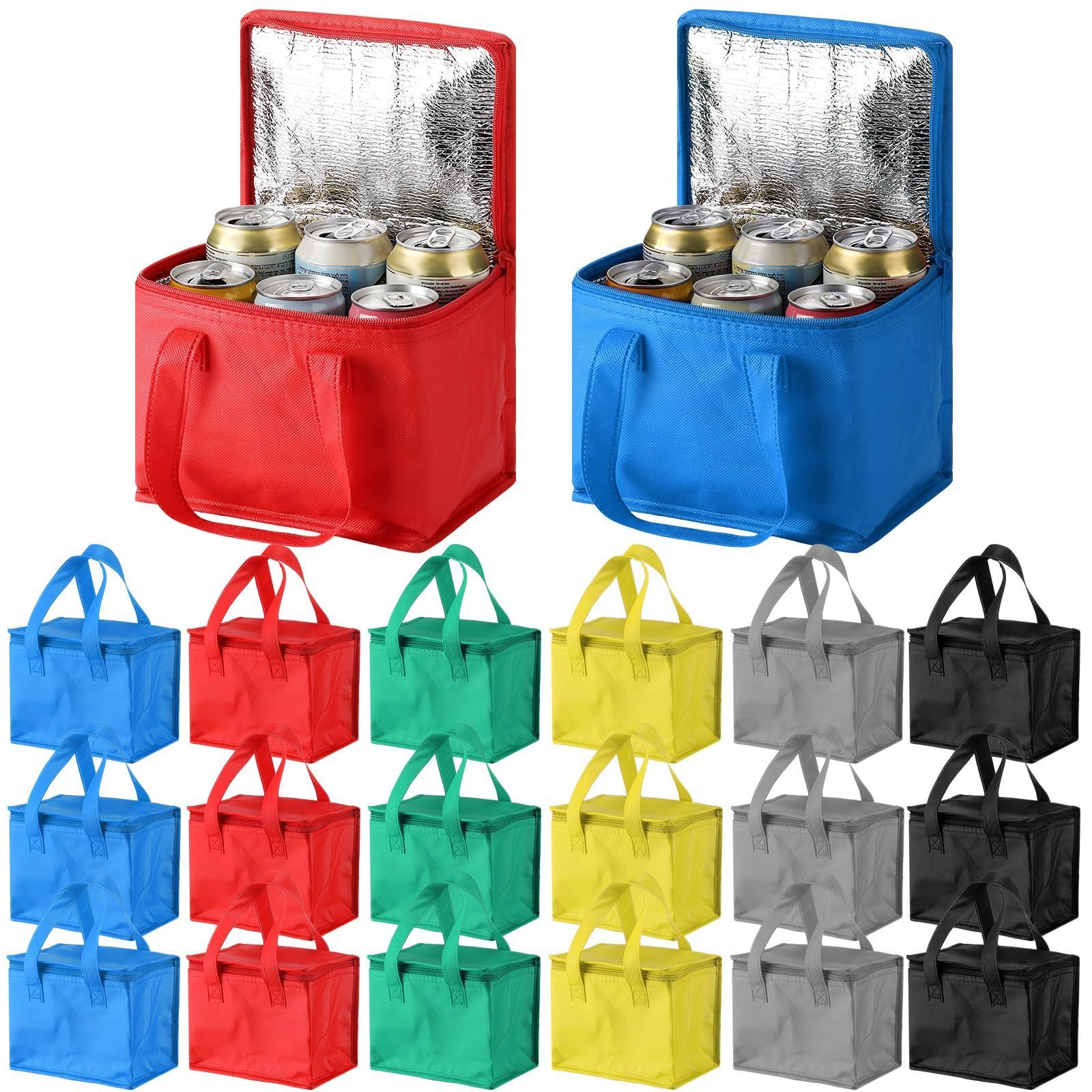 Portable Thermo Bag Eco-Friendly Thermal Insulated Tote for Food Waterproof Lunch Cooler