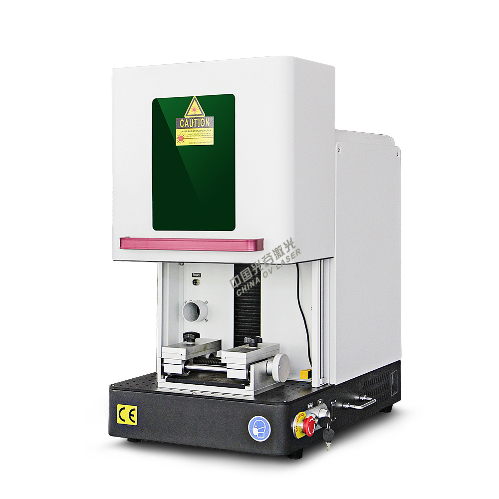 50W Fiber laser engraving machine for pistol weapons knife ZIPPO lighter laser marking machine price