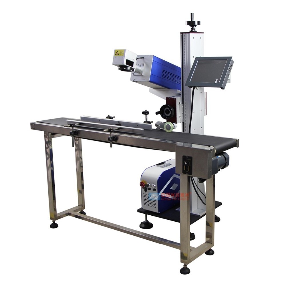 pvc pipe laser printer flying laser marking machine flyer printing machine for PP PVC PE pipe