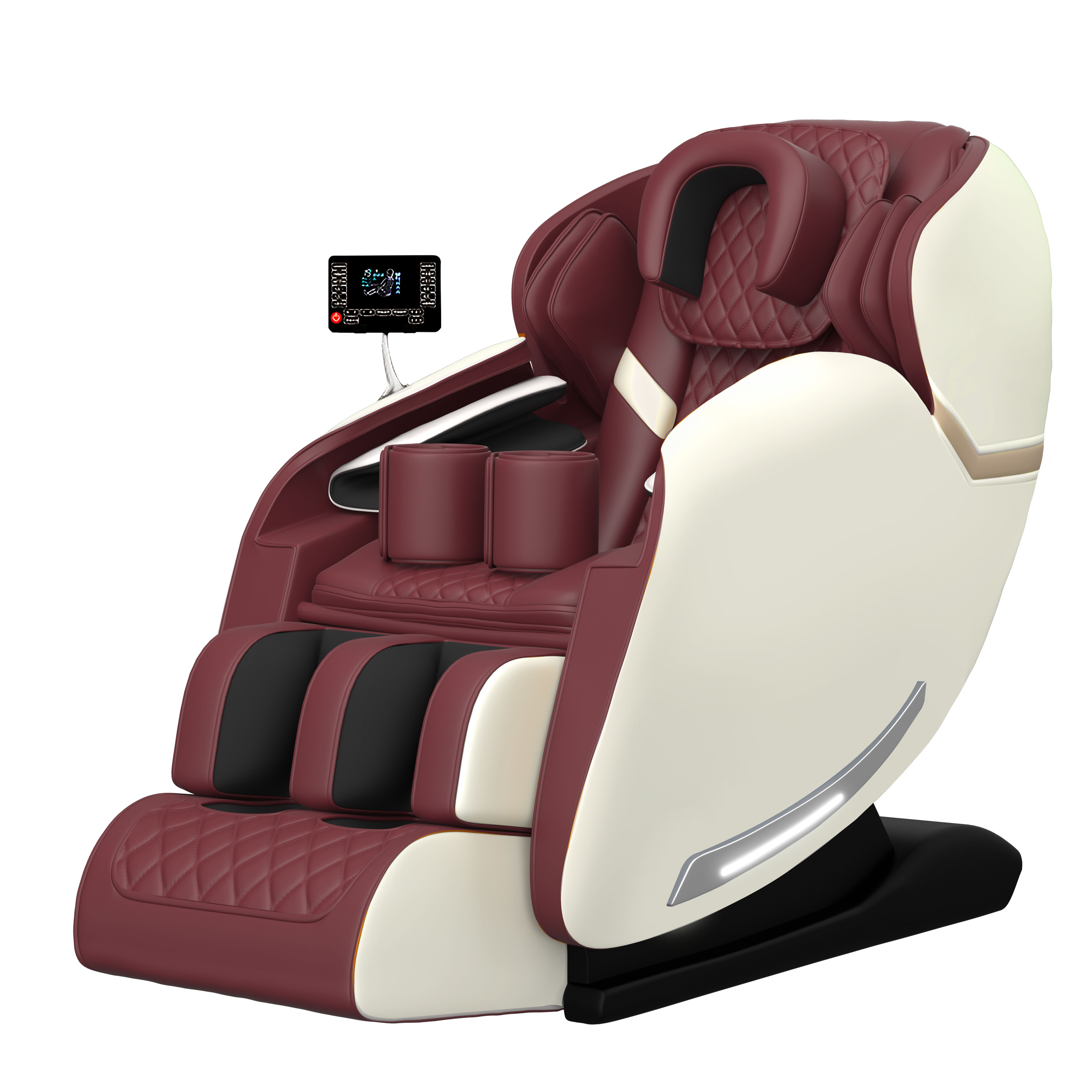 Oyeal Professional Massage Best Grey Zero Gravity Human Touch Stretch 4D Track Latest Electronic Massage Chair Body Massager