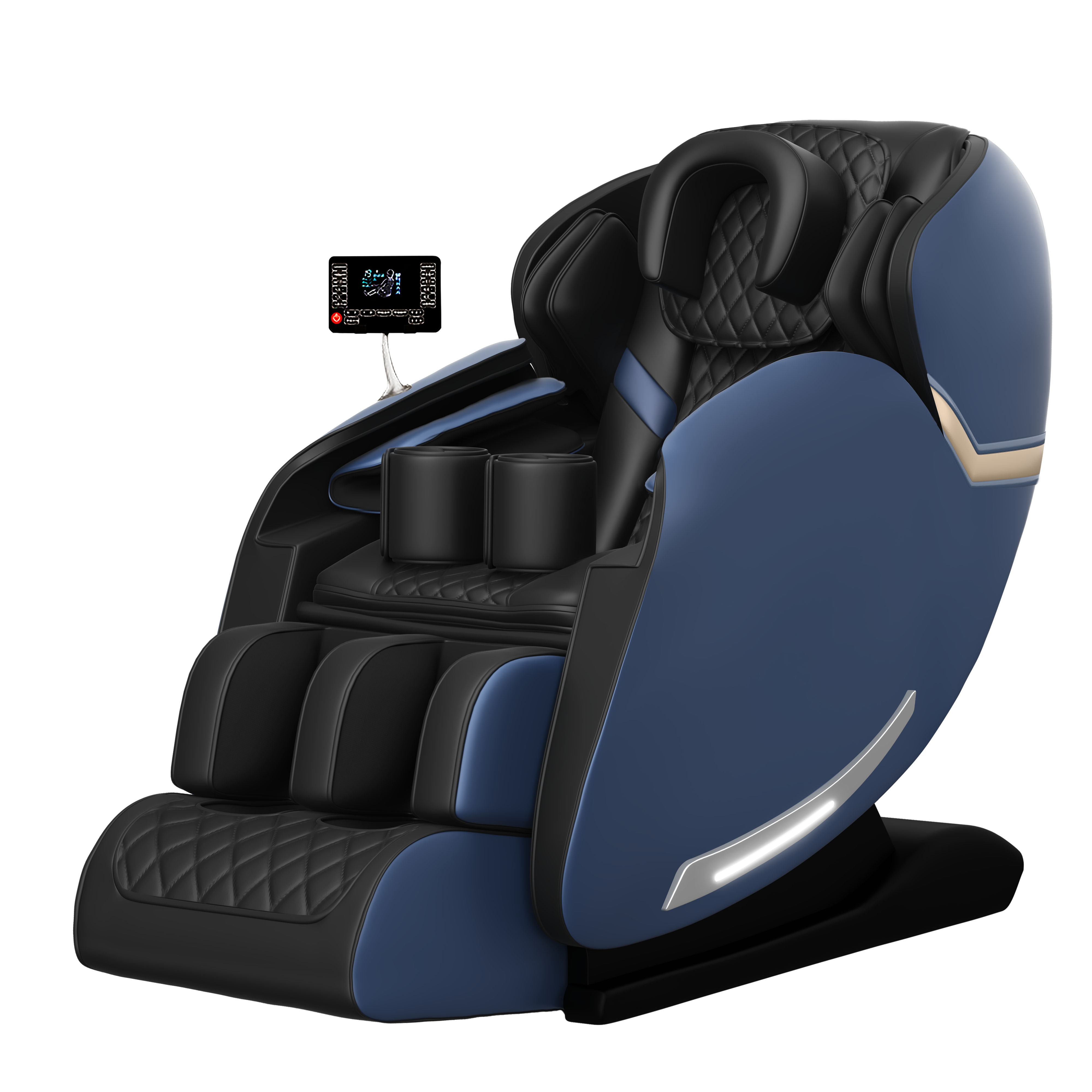 Oyeal Professional Massage Best Grey Zero Gravity Human Touch Stretch 4D Track Latest Electronic Massage Chair Body Massager