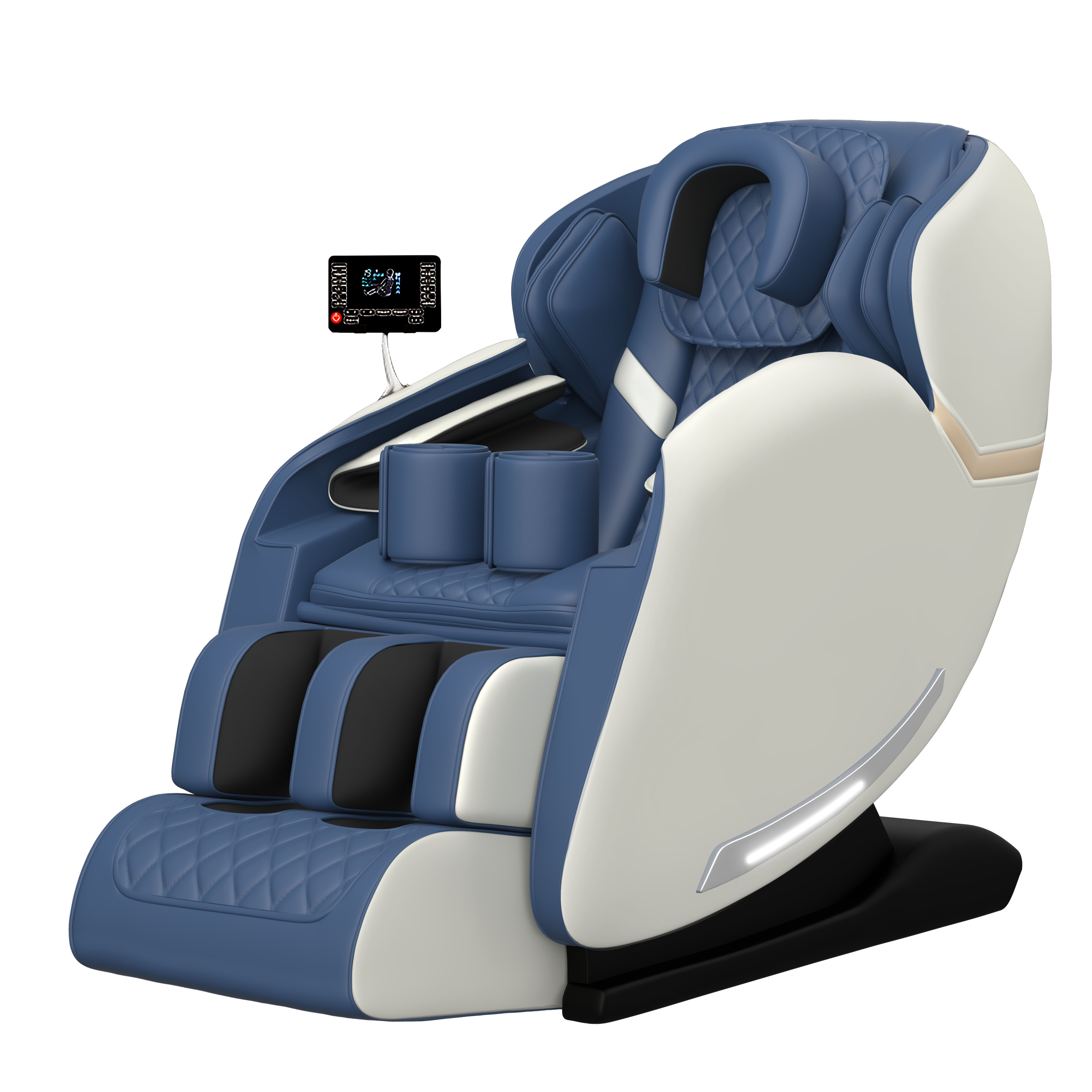 Oyeal Professional Massage Best Grey Zero Gravity Human Touch Stretch 4D Track Latest Electronic Massage Chair Body Massager