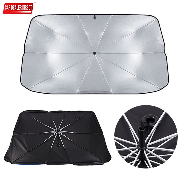 Roof Car Umbrella Opaque Car Windshield Sunshade Umbrella Windshield Car Roller