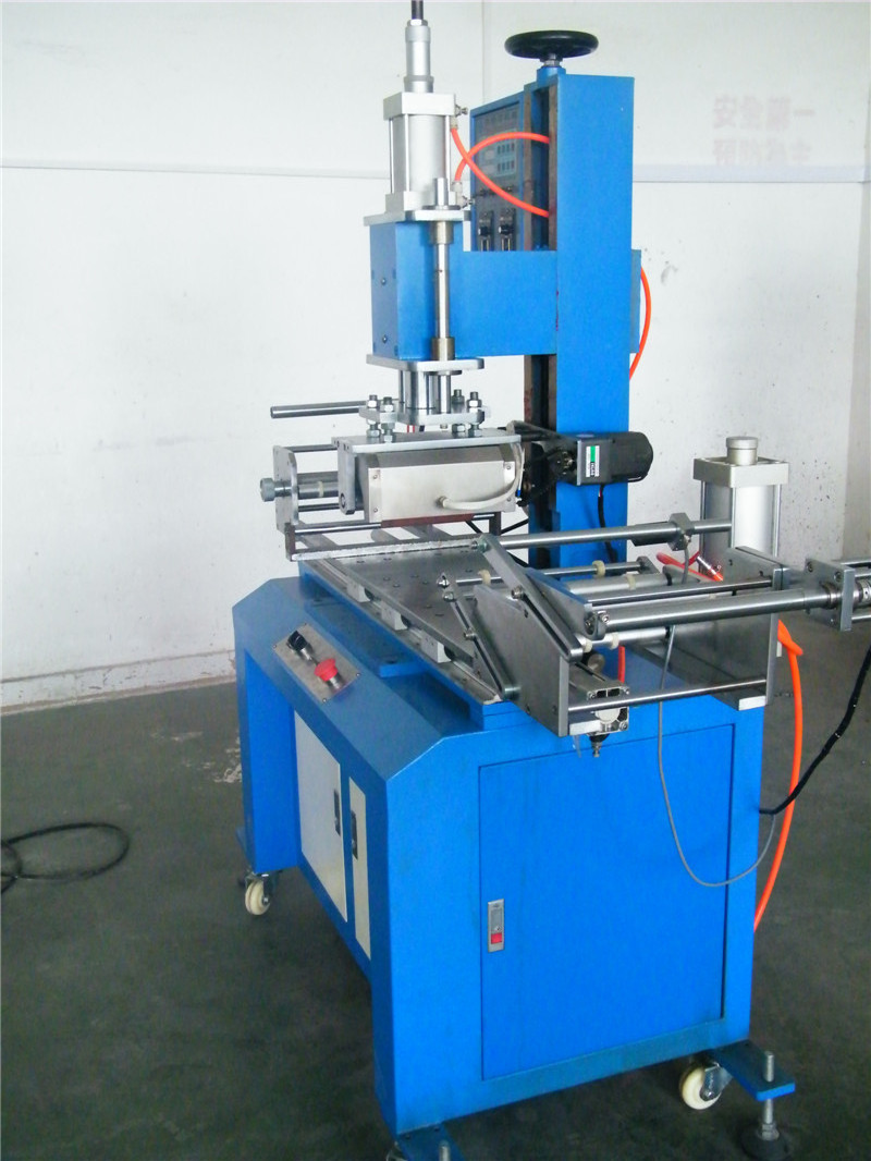 China hot stamping machine leather imprint machine