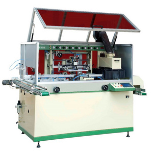 Automatic Single Cylindrical UV Screen Printing Machine Serigrafia Printing Machine For round oval shape product