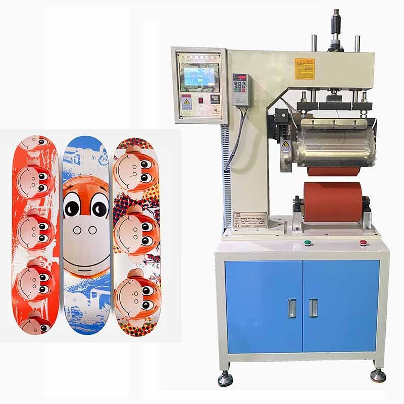 Hot Sale Multicolor Skateboard Deck Printing Multicolor Heat Press Transfer Machine skateboard heat transfer machine