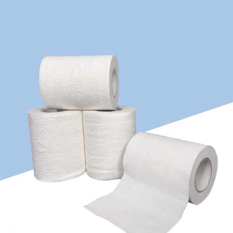 2023 High Quality Bamboo 4 Ply Toilet Papere Plain Soluble Custom Jumbo Roll Toilet Paper