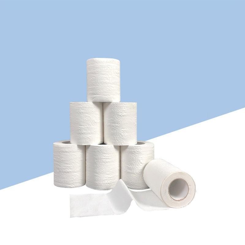 2023 High Quality Bamboo 4 Ply Toilet Papere Plain Soluble Custom Jumbo Roll Toilet Paper