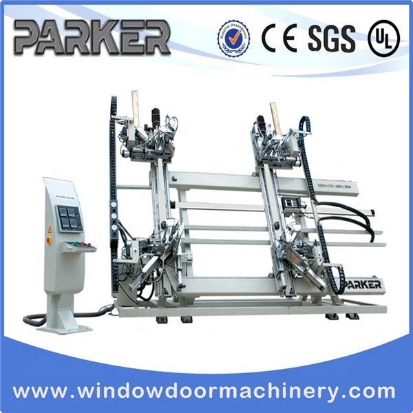 PVC Doors Window 4 Corner Welding Machine with CNC control in factory