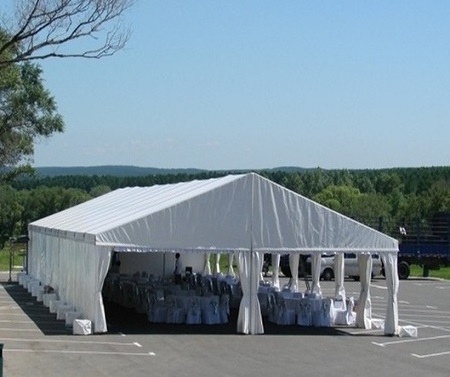 12x10m 12x15m 12x20m wholesale Aluminum Frame A Shape Big Outdoor Canopy Tents With Sides aluminium warehouse tent