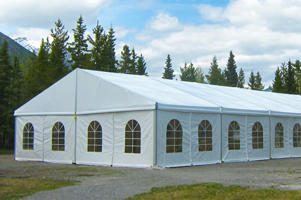 12x10m 12x15m 12x20m wholesale Aluminum Frame A Shape Big Outdoor Canopy Tents With Sides aluminium warehouse tent