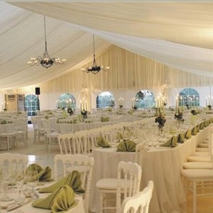 200 - 300 people Luxury Wedding Marquee Tent with Decoration Lining rental party tent  for sales