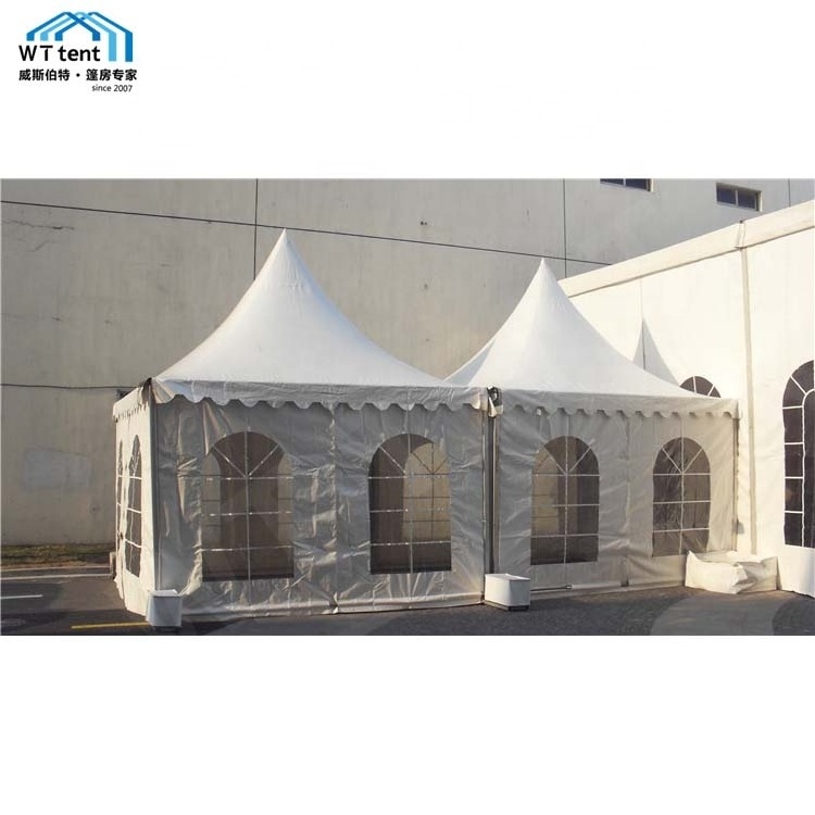 3X3 4X4 5X5 6X6 8X8 10X10m Outdoor Small Aluminum Canopy Pagoda Tent