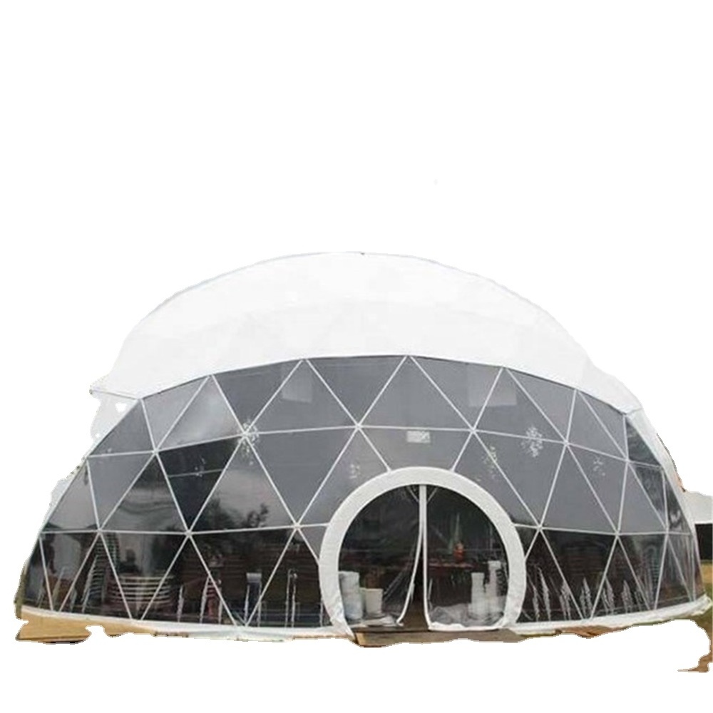 6m geodesic dome 2 people igloo spherical tent glamping pods tent luxury for sale party tents