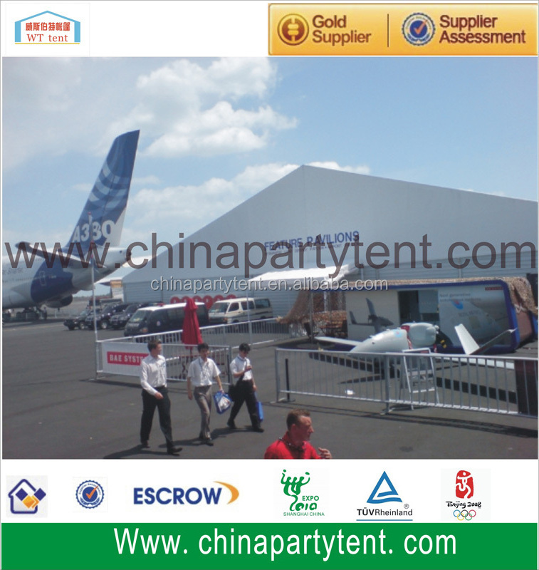 Industrial Warehouse Tent / Storage Tent / Aircraft Hangar Tent PVC Cover