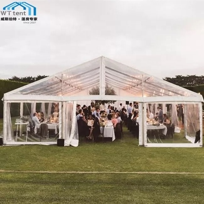 Chapiteau De Mariage Transparente Tent Factory Wholesale Huge Outdoor Stretch Wedding Tent Party Tent