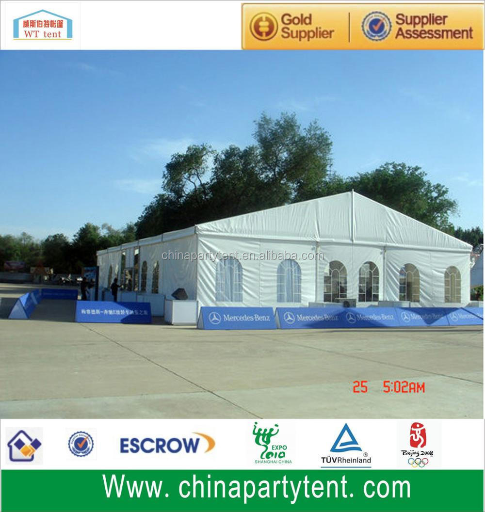 High Quality 10x12 10x15 10x20 10x30 10x40 10x50 trade show canopy white 20 x 40 marquee event party tent