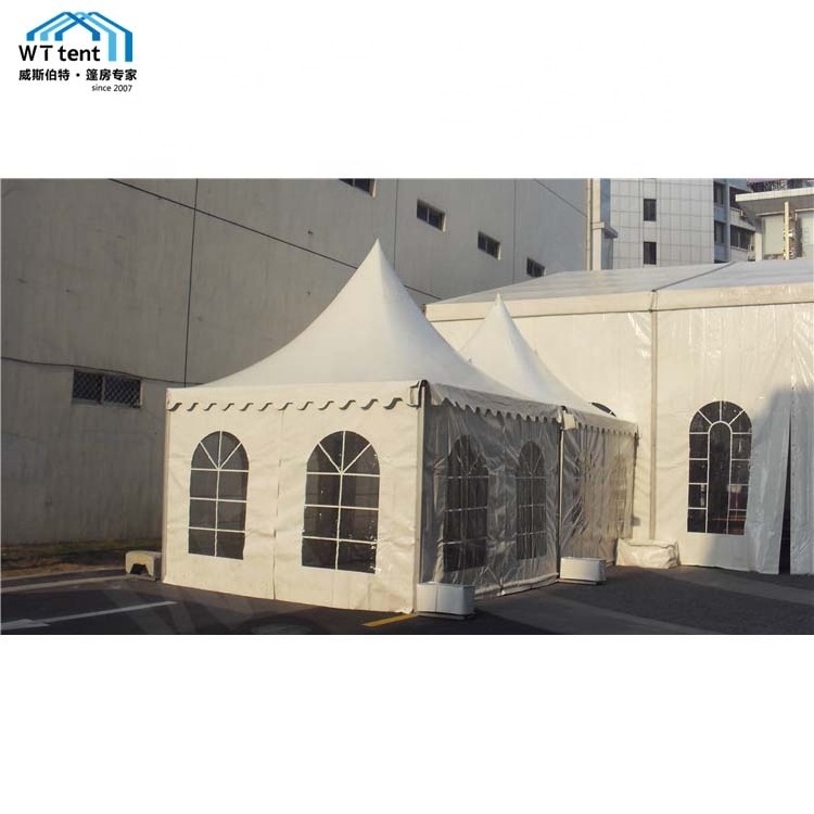 3X3 4X4 5X5 6X6 8X8 10X10m Outdoor Small Aluminum Canopy Pagoda Tent