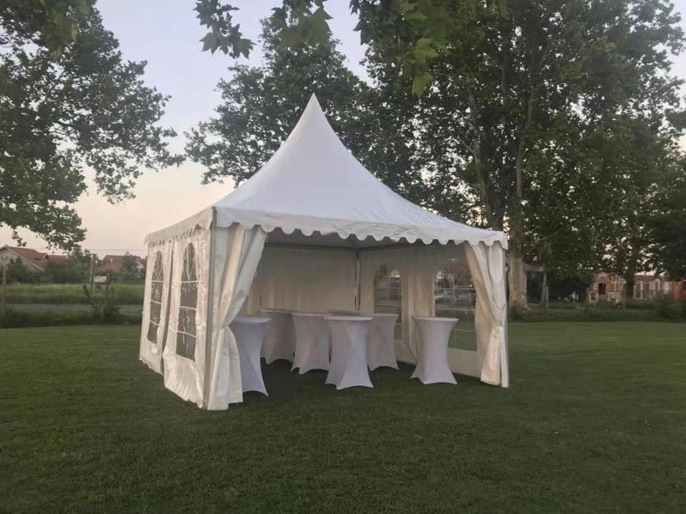 Outdoor hotsale pagoda marquee tent gazebo canopy 6x6m