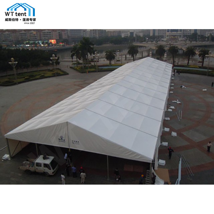 Aluminum black frame marquee 10x25 10x30m Tent with Frame Structure PVC Warehouse Tent Storage church tent