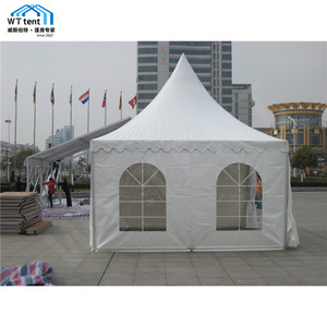 Good Quality Outdoor Aluminum Alloy Structure White Pvc Canopy Marquee Pagoda Tent Business Events Wedding Parties Tent On Sale