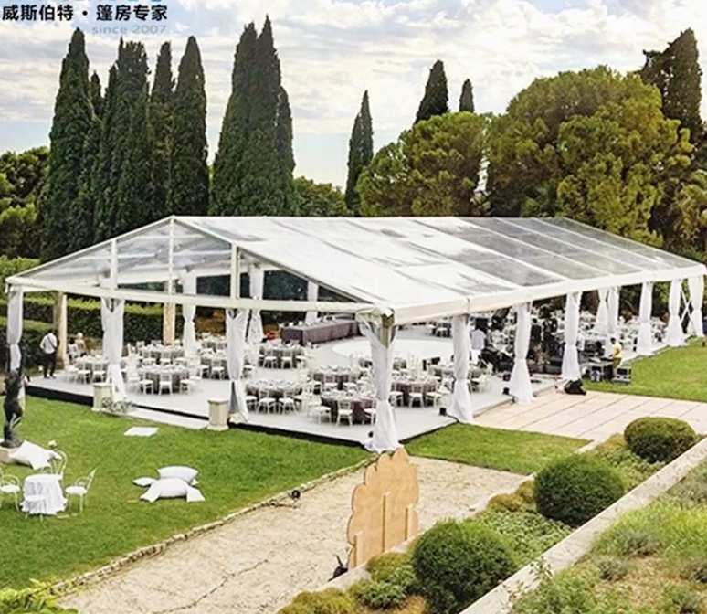 Outdoor Marquee 40x80 Clear Span Wedding Party Tent With Walls