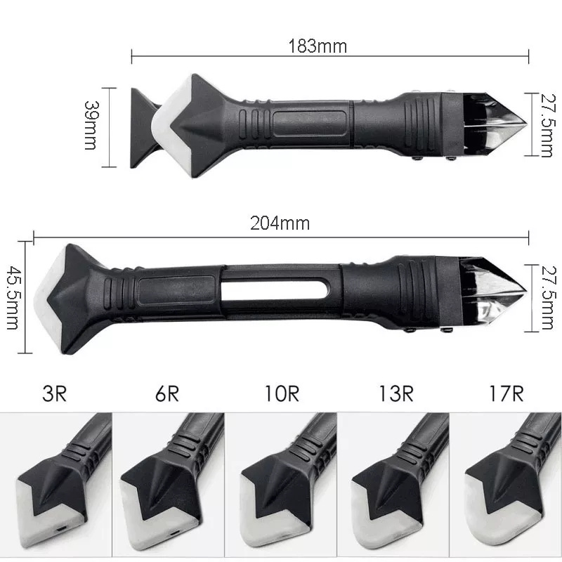 Factory outlet Popular Professional Caulk Tool Kit 3 in 1 Sealant Scraper and Trowel Silicone Sealant Finishing Tool