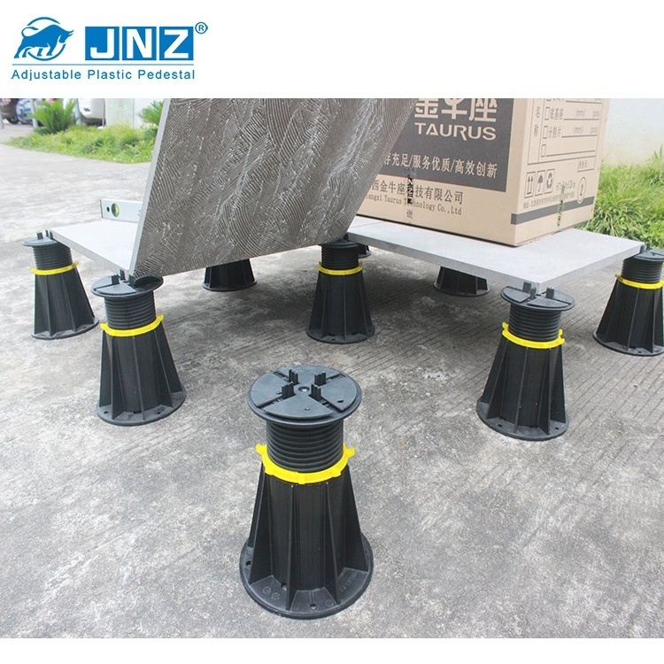 adjustable plastic pedestal porcelain tile accessories plastic base pp material adjustable joist support wooden deck pedestals