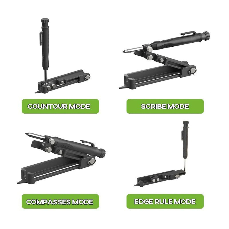 New Arrival Contour Gauge Precise Profile Duplicator Irregular Shape Profile Tool 2022 Profile Scribing Ruler