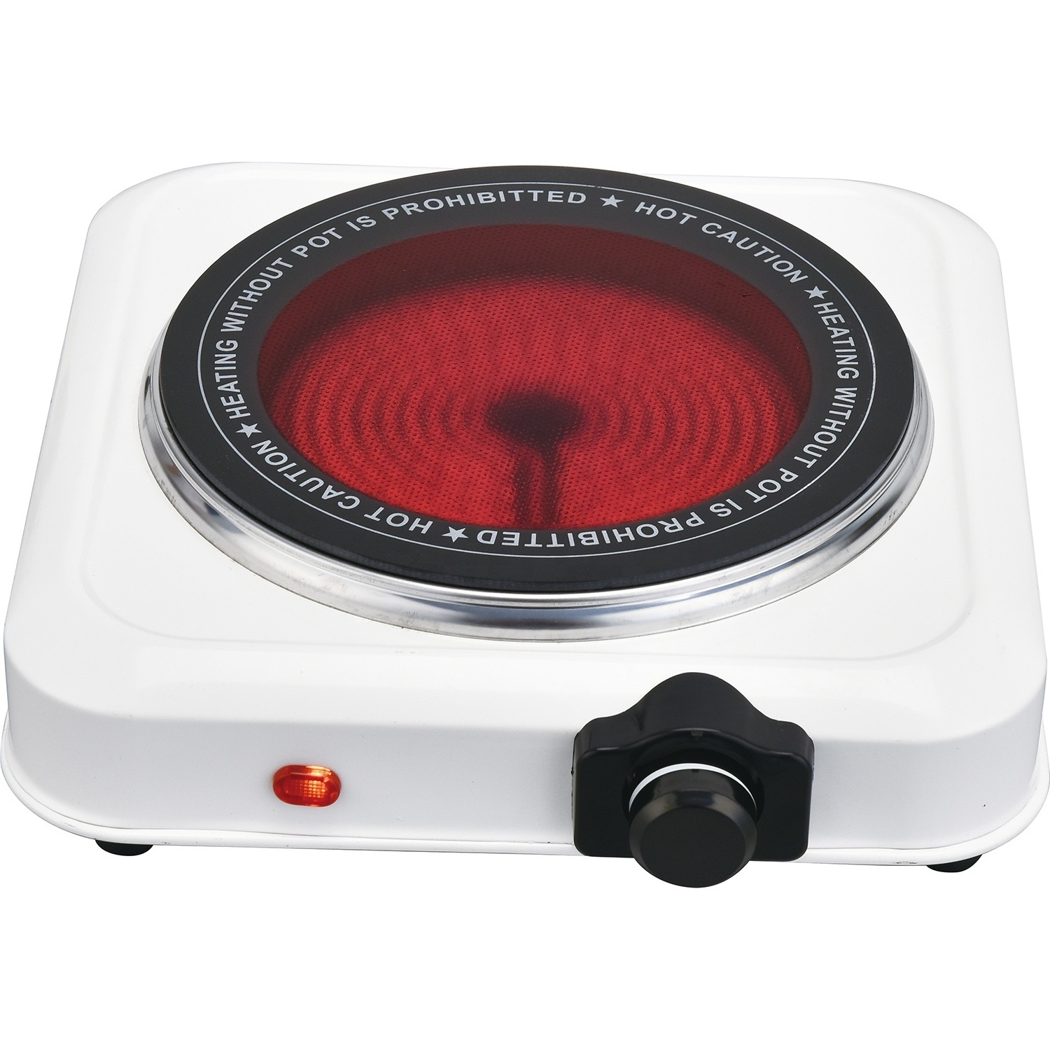 1500W single electric infrared ceramic hot plate cooker