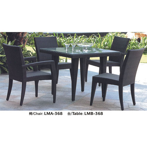 Latest Garden Furniture Aluminium Outdoor Dinning Table Set 10 Chairs