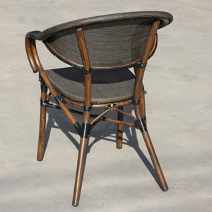 Rattan Outdoor Furniture Teak Dining Chair