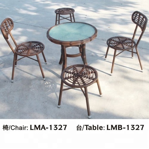 2018 Outdoor Garden Rattan Tables And Chairs Furniture