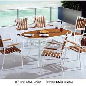 Aluminum Garden Chair/Table And Chair For Cafe Used/Restaurant Cafe Bistro Table And Chair Sets Cast