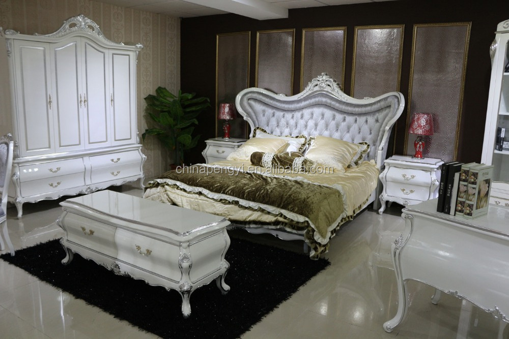 Classic european royal style hello kitty bedroom furniture