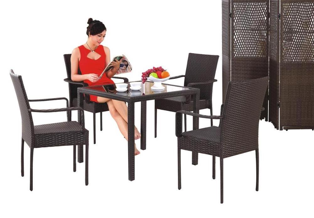 Synthetic Rattan Outdoor Furniture Bamboo Garden Leisure Chair