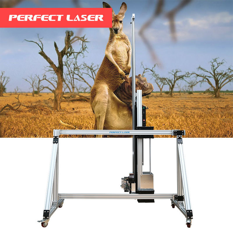 Perfect Laser portable small Vertical 3D UV Indoor art Metal Glass Wood Tiles Canvas Wall Picture Printer Printing Machine Price