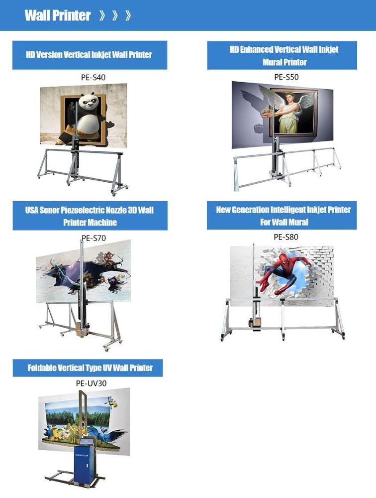 3d uv wall printing machine