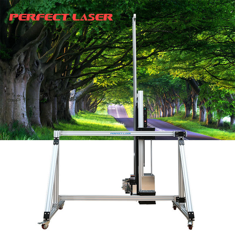 Perfect Laser Vertical UV Ink art digital 3D Glass Wall Printer Painting Printing Machine For Wall Mural paper metal glass wood