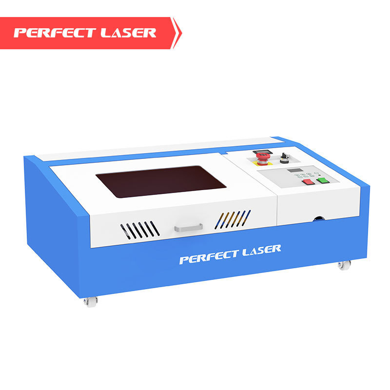 3020 Small Mini Co2 40W Lazer Engraver  Laser Rubber Stamp Cutting Engraving Machine Price