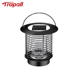 Indoor Outdoor  Gardden Protector Rechargeable Solar UV LED Electric Insect Mosquito Killer Lamp Bug Zapper