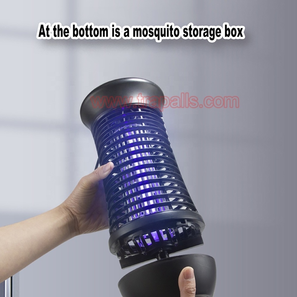 Hanging or Table Stand No Noise Insect Bug Zapper Mosquito Killer Lamp