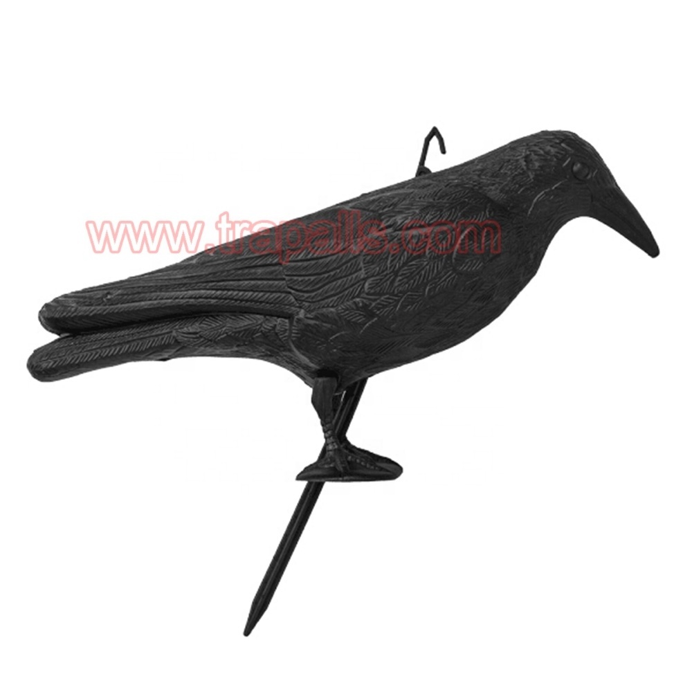 Garden Plastic Pigeon Repeller Keep Sparrow Away Crow Shaped Bird Deterrent