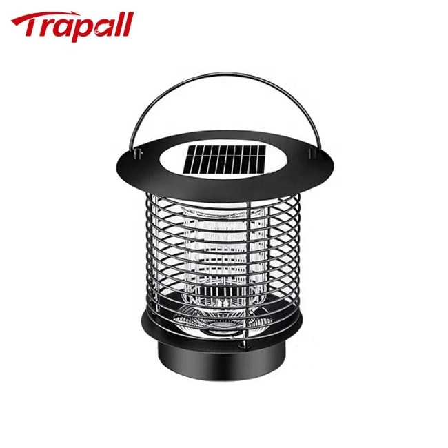 Indoor & Outdoor Rechargeable Solar UV LED Electric Insect Mosquito Killer Lamp