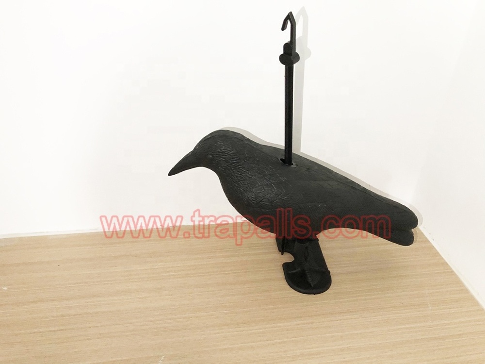 Garden Plastic Crow Shaped Pigeon Deterrent Keep Sparrow Away Bird Repeller