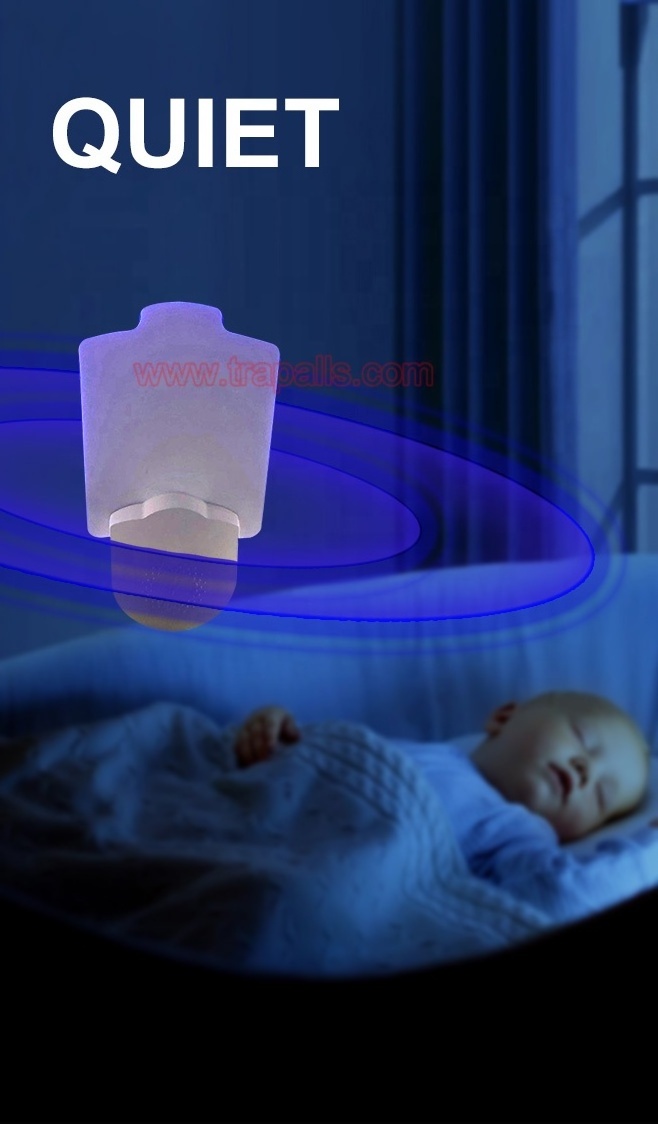 Indoor Plug in UV Light Sticky Glue Card Eco-friendly Insect Trap Electronic Mosquito Killer Lamp