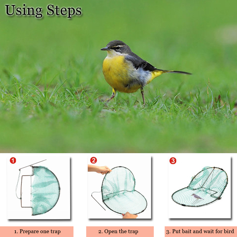 Agricultural Live Bird Catching Nets to Catch Birds Professional Hot-selling Bird Traps