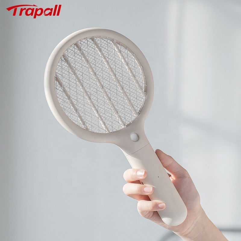 Portable UV Lure Insect Control Bug Zapper Electric Fly Killing Racket Electric Mosquito Swatter