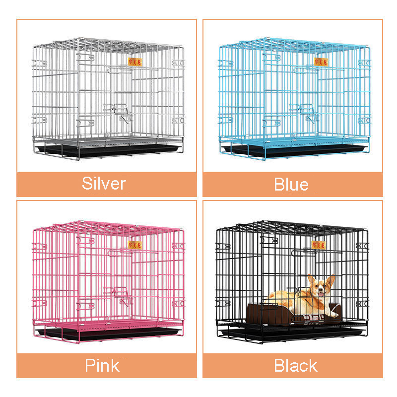 2023 New Selling Heavy Duty Pet Cage Collapsible Dog Cat Rabbit Puppy Folding Crate