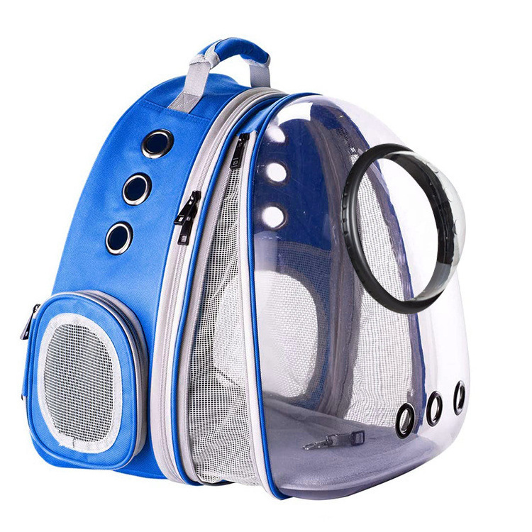 Expandable Cat Backpack Large Capacity Space Capsule Pet Bag With Transparent Cover Airline Approved Pet Carriers